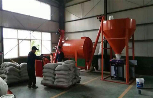 石家庄每天五十吨瓷砖胶搅拌机